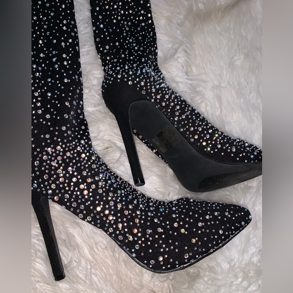 Diamond stocking heels - Picture 5 of 5